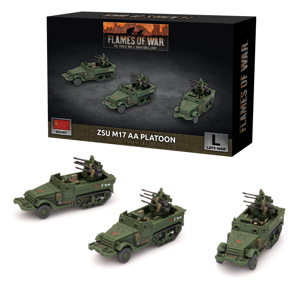 Flames Of War - Soviet: ZSU M17 AA Platoon