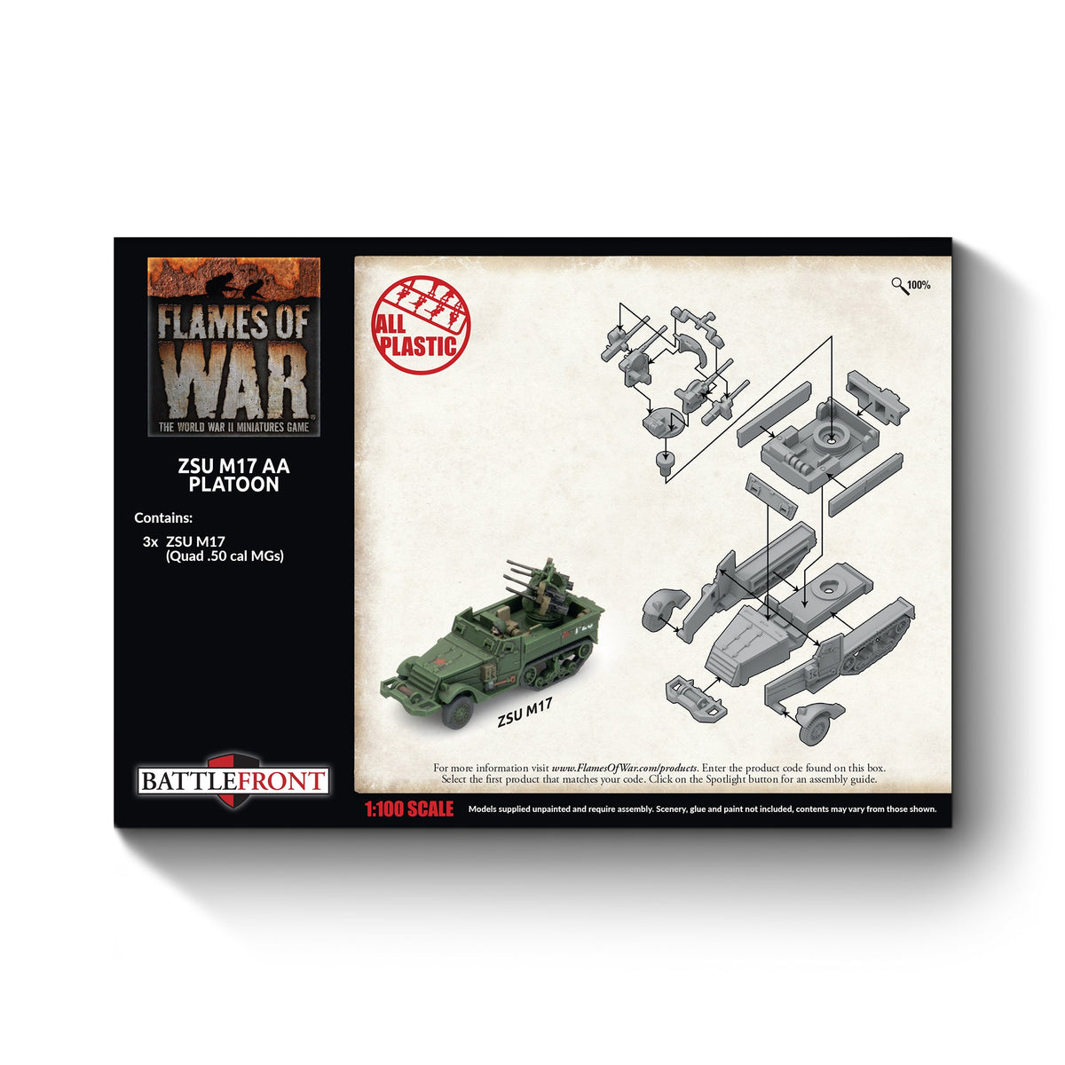 Flames Of War - Soviet: ZSU M17 AA Platoon