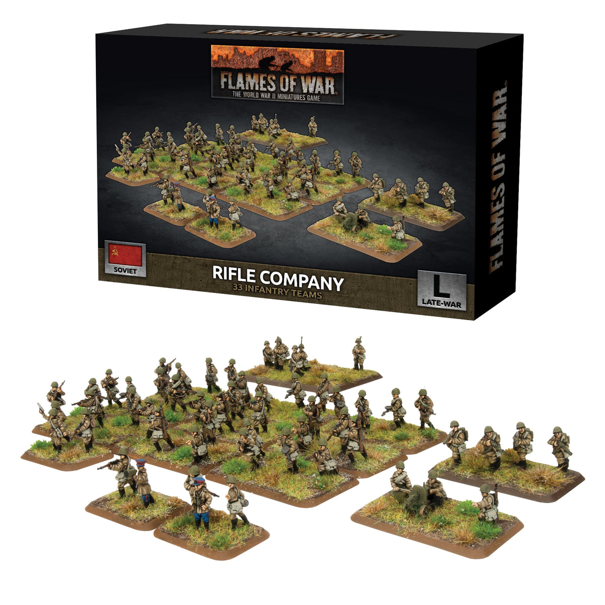 Flames Of War - Soviet: Rifle Company