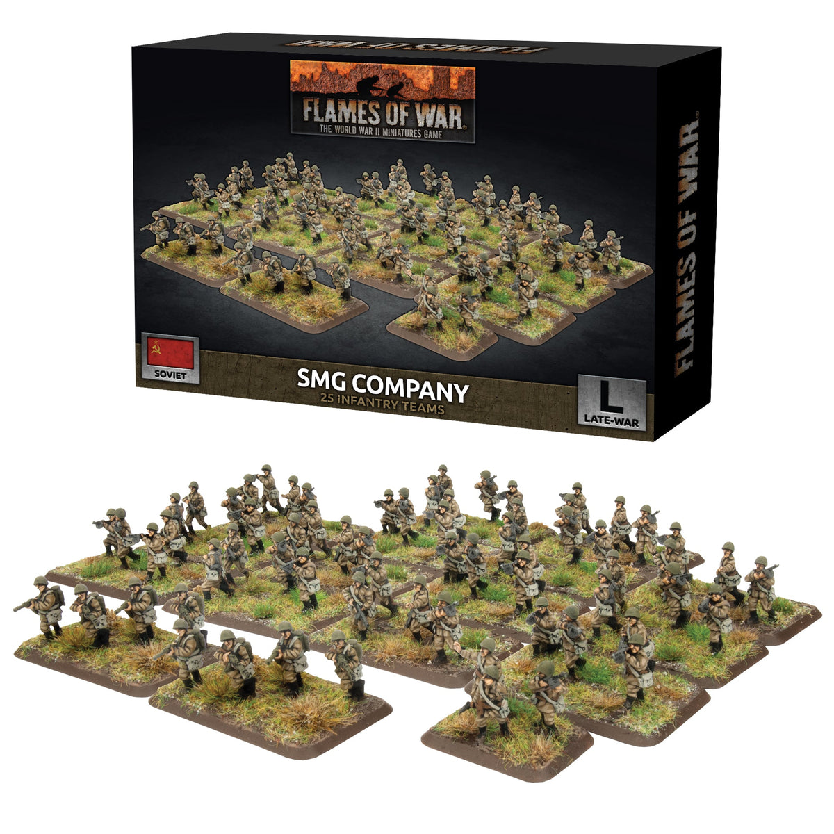 Flames Of War - Soviet: SMG Company