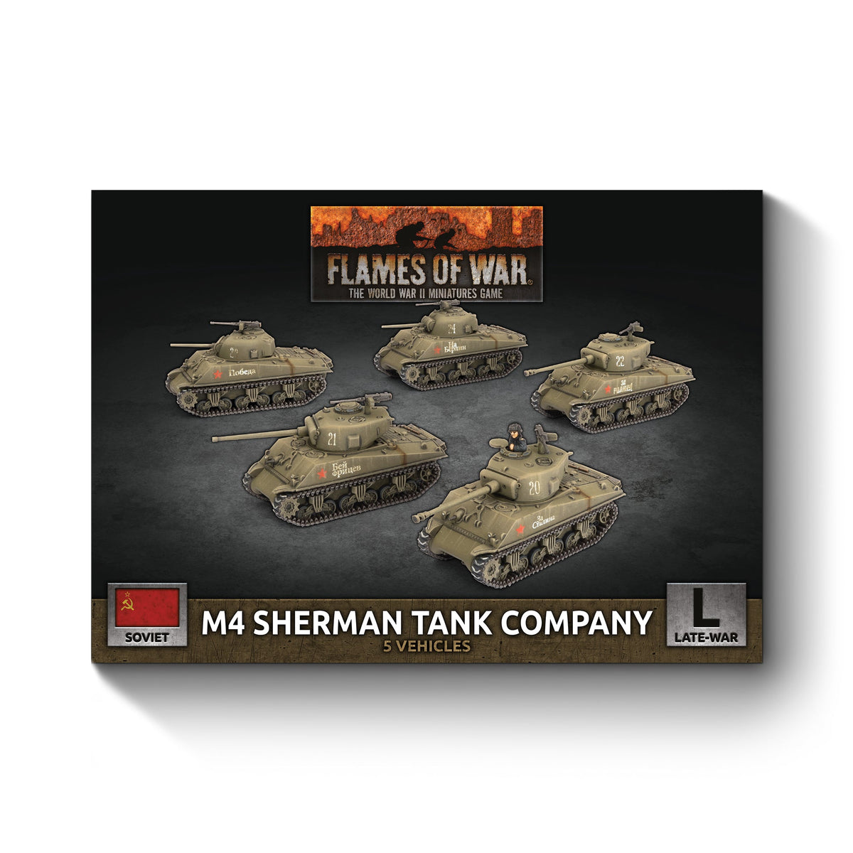 Flames Of War - Soviet: M4 Sherman Tank Company