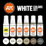 AK Interactive - 3 Gen Sets - White Colors