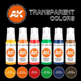 AK Interactive - 3 Gen Sets - Transparent Colors