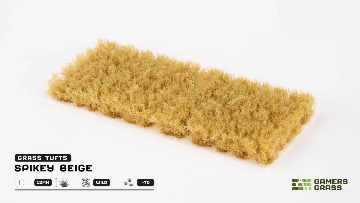 Gamers Grass - Spikey Beige (12mm)
