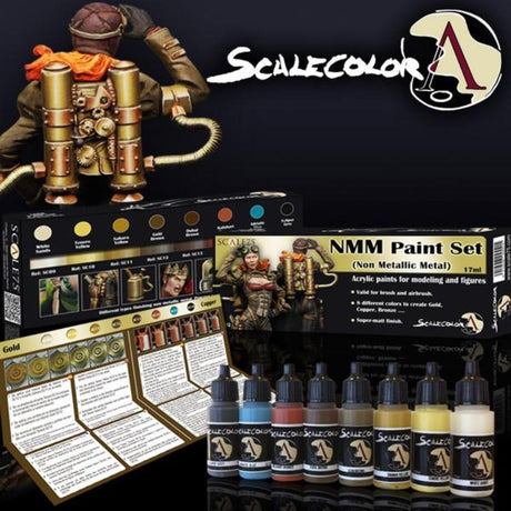 Scale 75 - Scalecolor - NMM Gold and Copper Paint Set