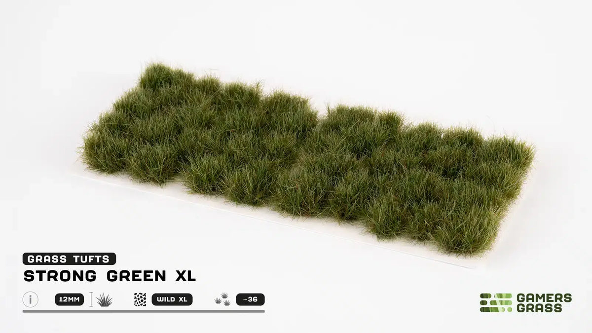 Gamers Grass - Strong Green XL (12mm)