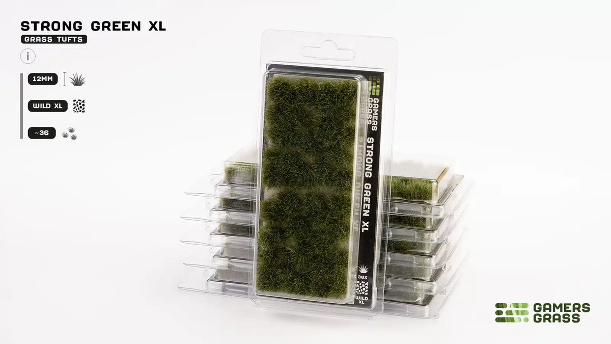 Gamers Grass - Strong Green XL (12mm)