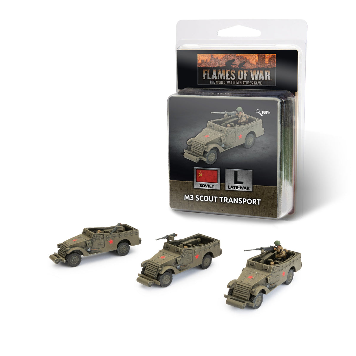 Flames Of War - Soviet: M3 Scout Transport