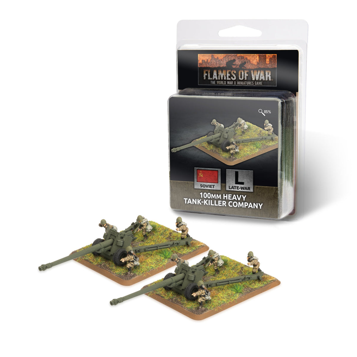 Flames Of War - Soviet: 100mm Heavy Tank-Killer Company