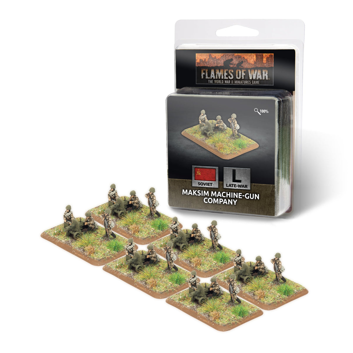 Flames Of War - Soviet: Maksim Machine-Gun Company