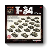 Flames Of War - Soviet Starter Force: T-34 Tank Battalion