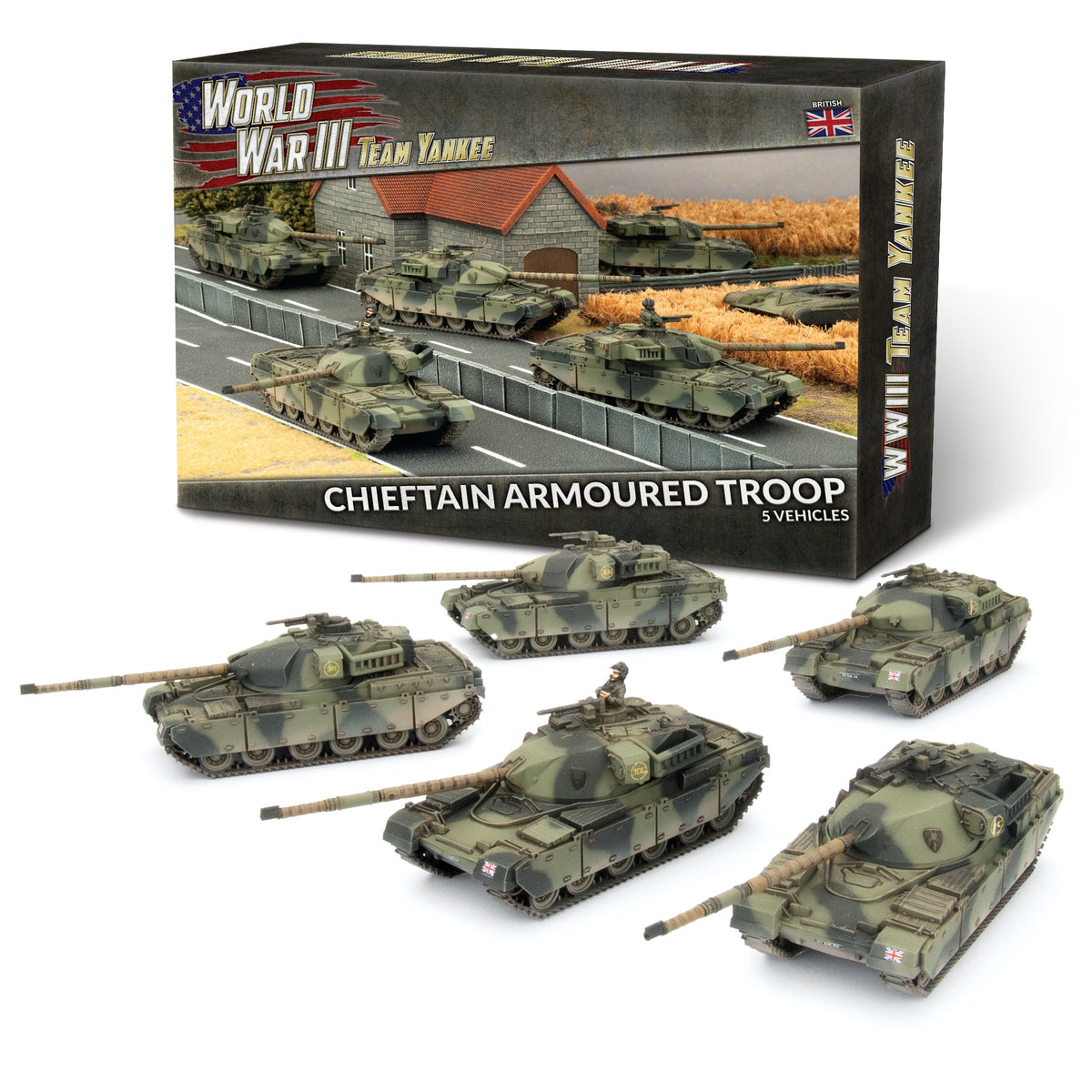 World War III - British: Chieftain Armoured Troop