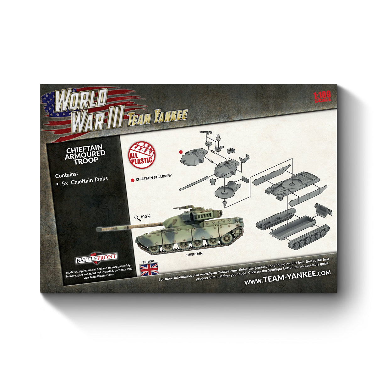 World War III - British: Chieftain Armoured Troop