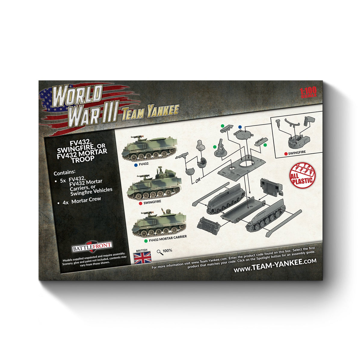 World War III - British: FV432 or Swingfire Troop