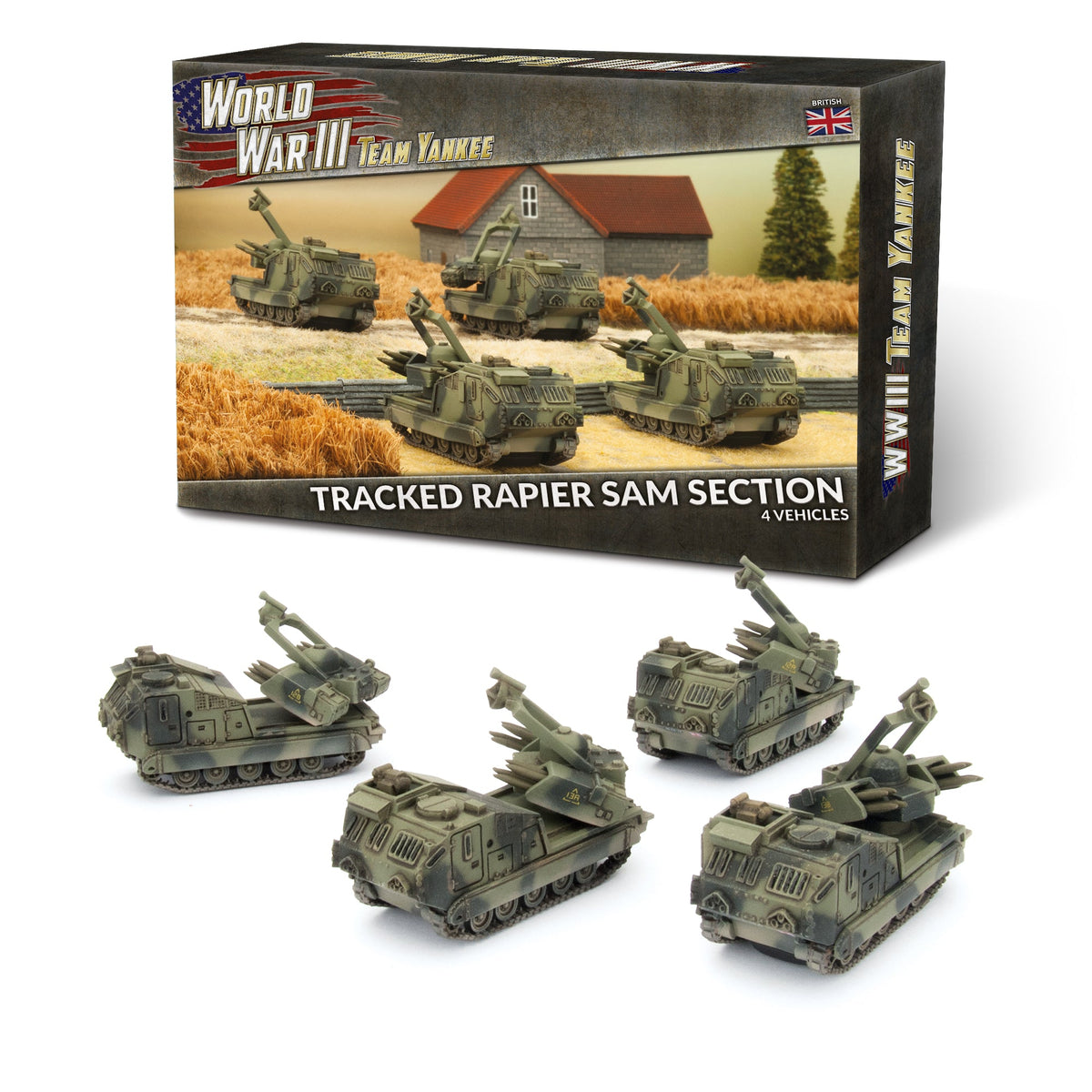 World War III - British: Tracked Rapier SAM Section