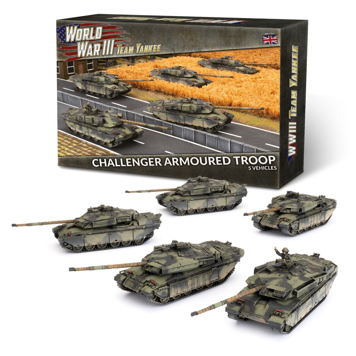 World War III - British: Challenger Armoured Troop