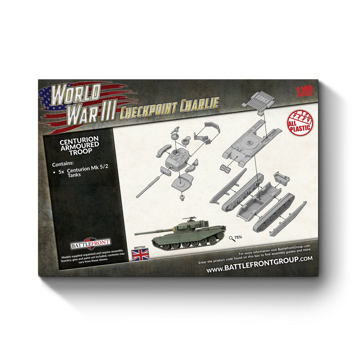 World War III - British: Centurion Armoured Troop