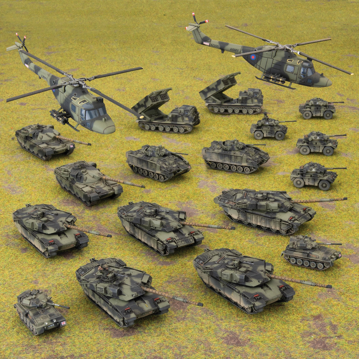 World War III - British Starter Force: Challenger Armoured Squadron
