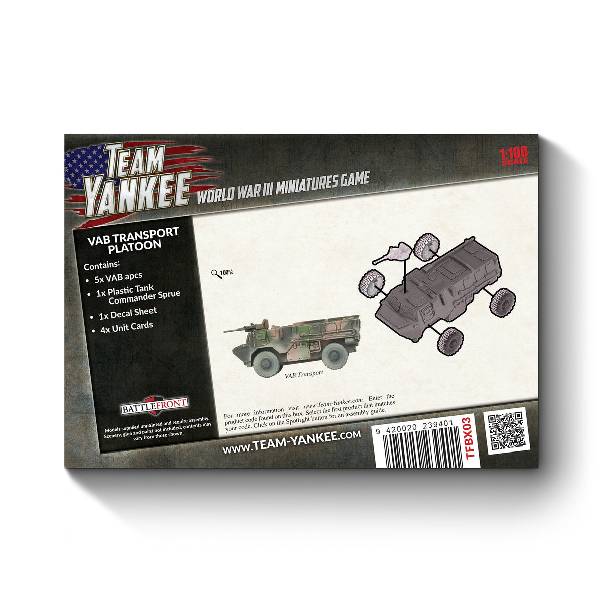 World War III - NATO Forces: VAB Transport Platoon