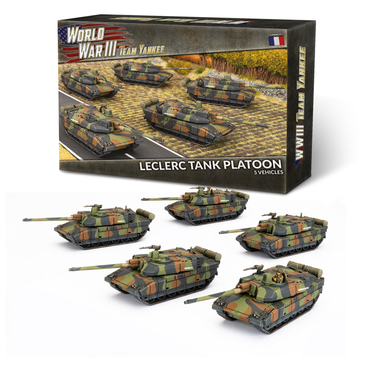 World War III - NATO Forces: Leclerc Tank Platoon