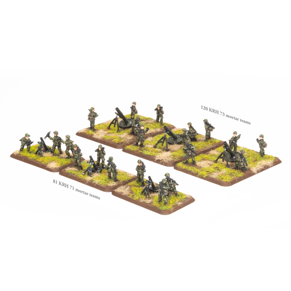 World War III - Nordic Forces: 81mm and 120mm Mortar Platoons