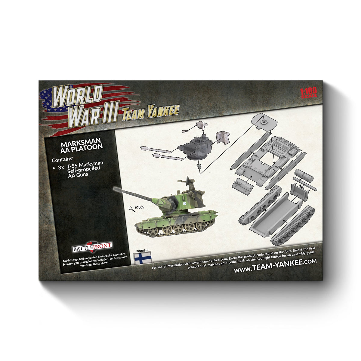 World War III - Nordic Forces: T-55 Marksman AA Platoon