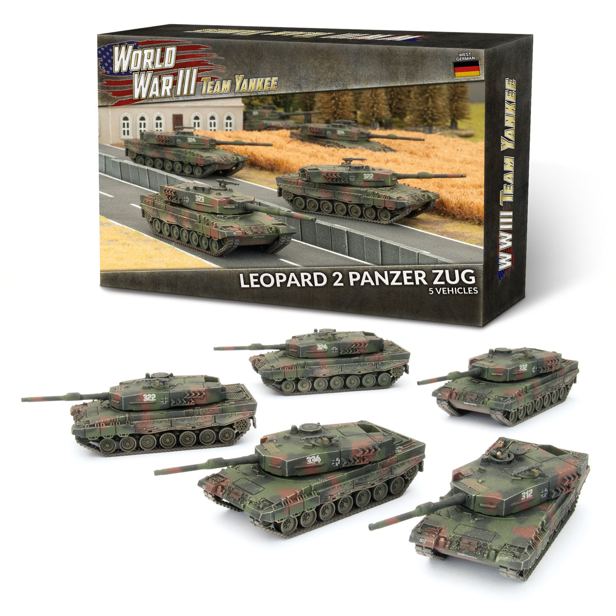 World War III - West German: Leopard 2 Panzer Zug