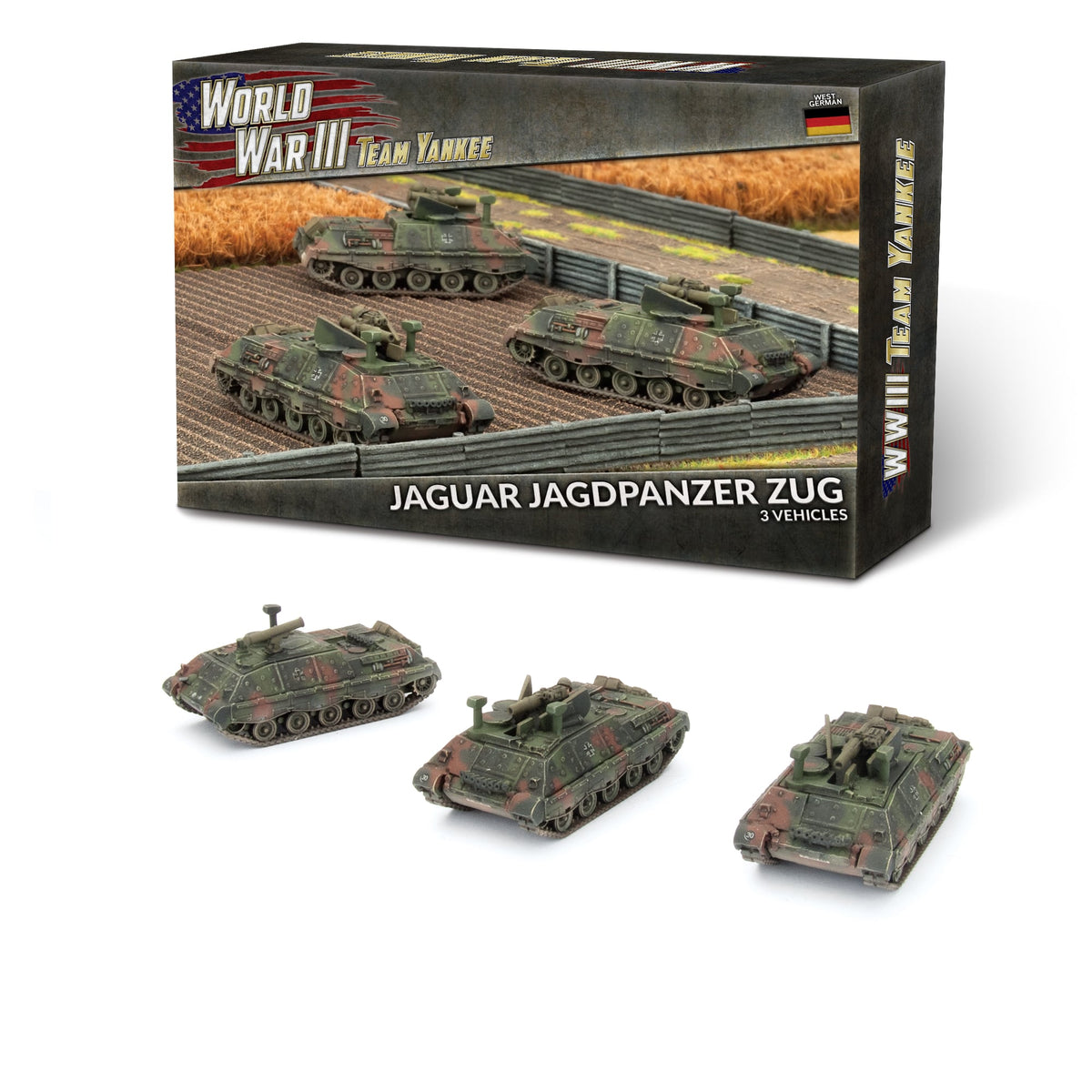 World War III - West German: Jaguar Jagdpanzer Zug