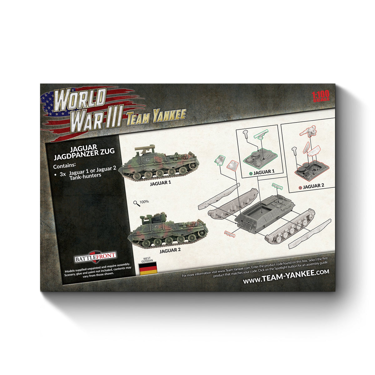World War III - West German: Jaguar Jagdpanzer Zug