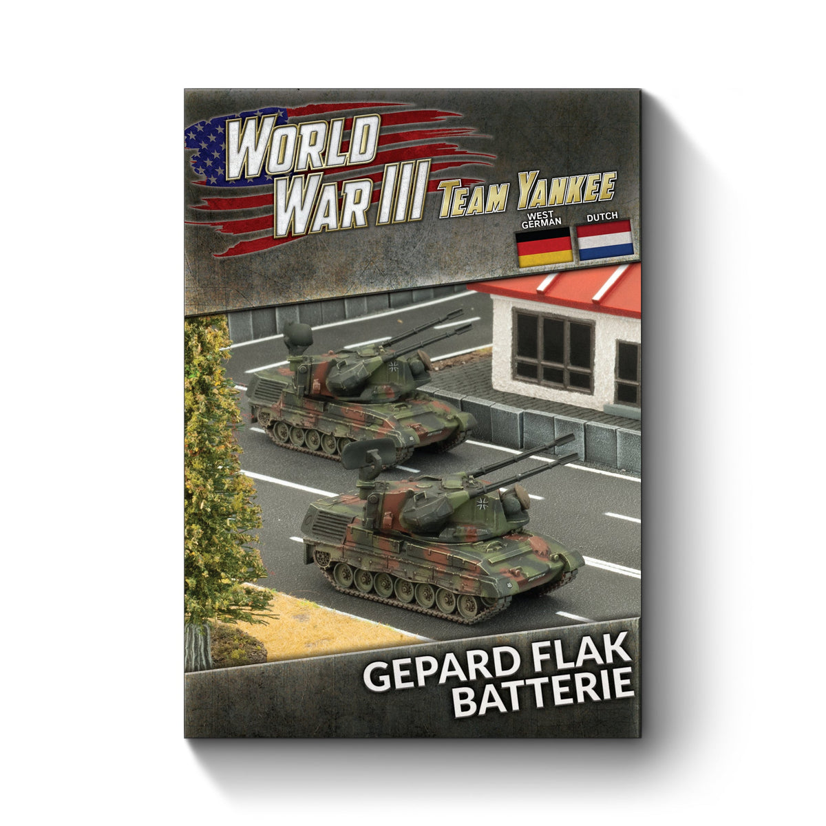 World War III - West German: Gepard Flak Batterie