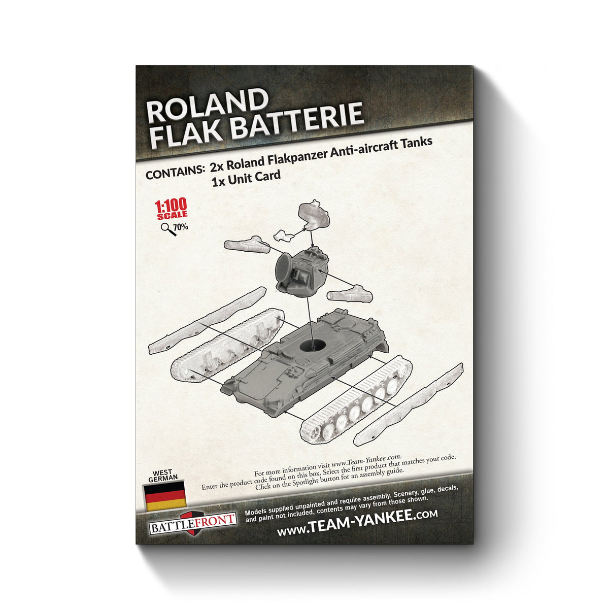 World War III - West German: Roland Flak Batterie