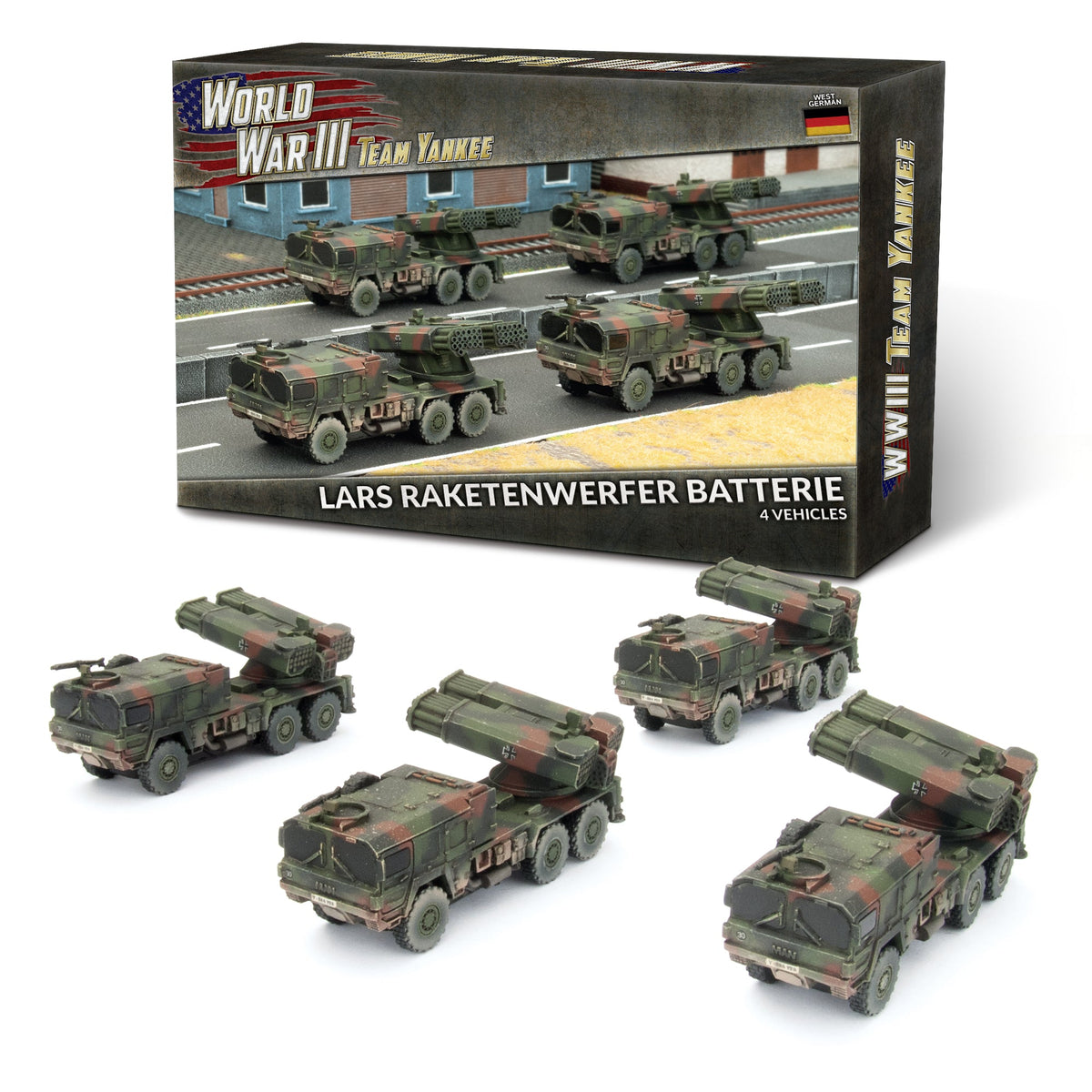 World War III - West German: LARS Raketenwerfer Batterie