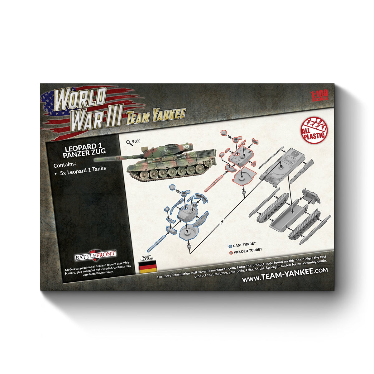 World War III - West German: Leopard 1 Panzer Zug