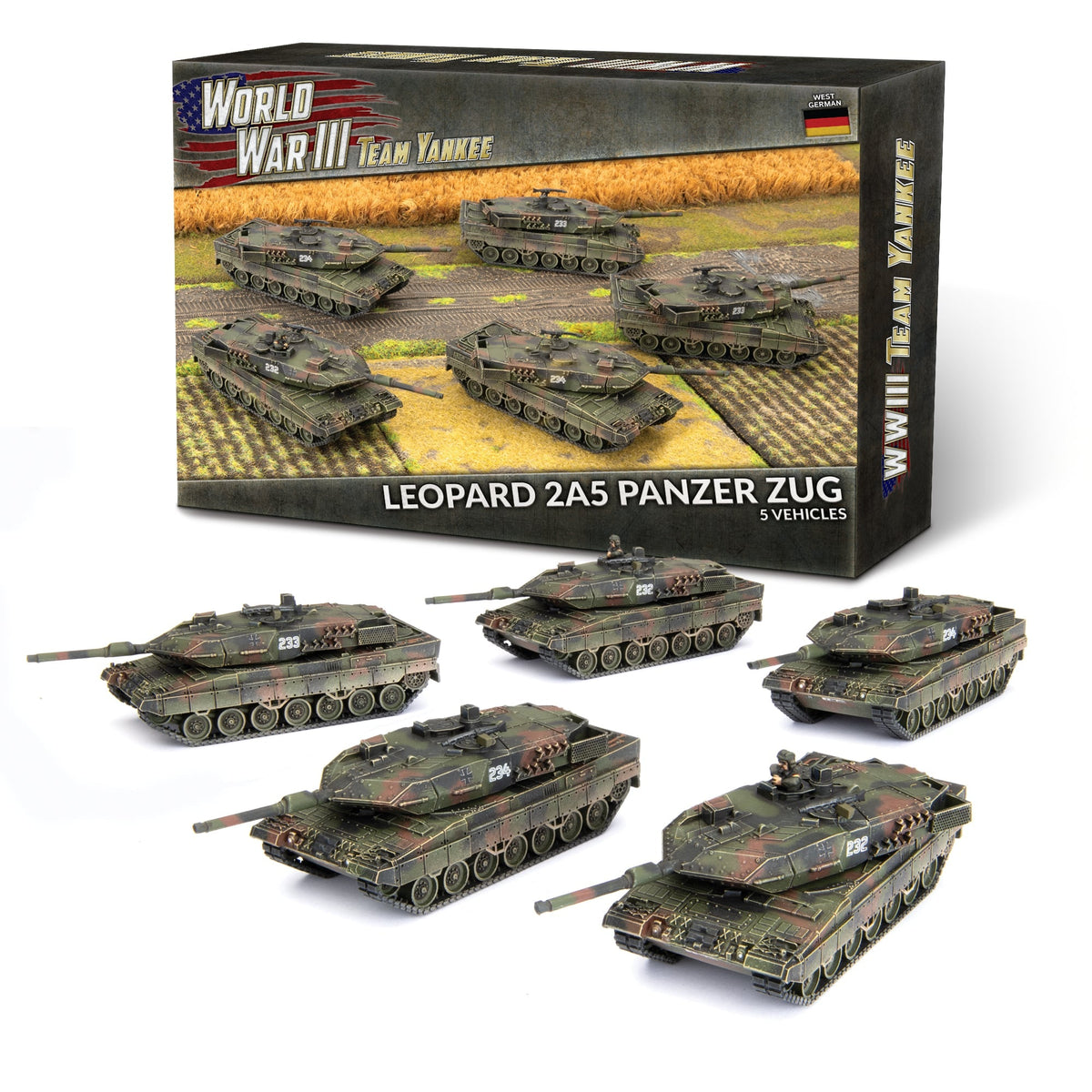 World War III - West German: Leopard 2A5 Panzer Zug