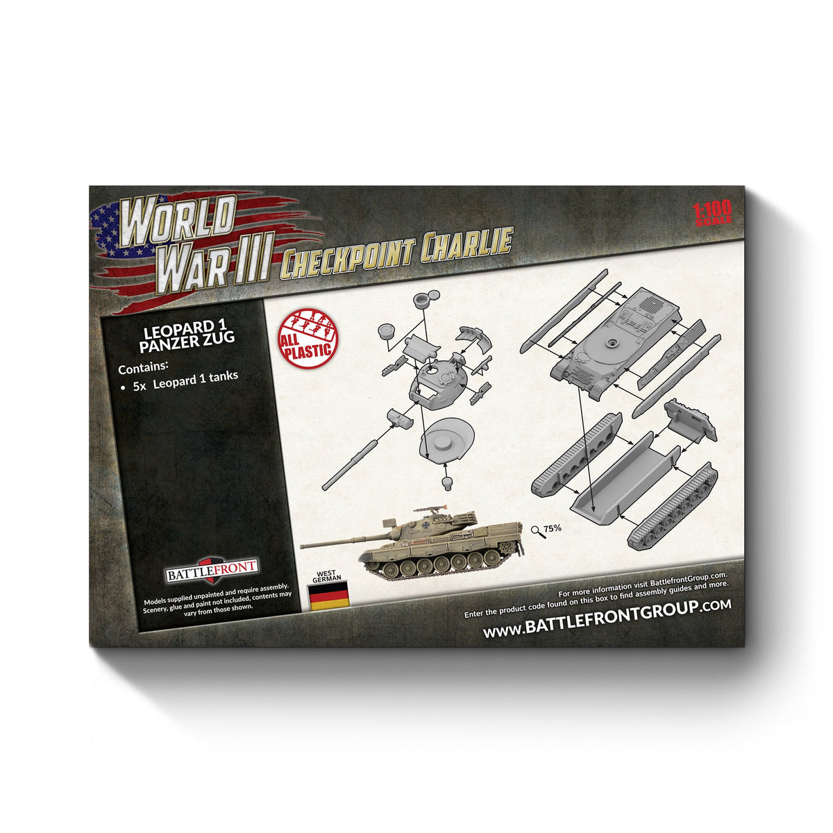 World War III - West German: Leopard 1 Panzer Zug