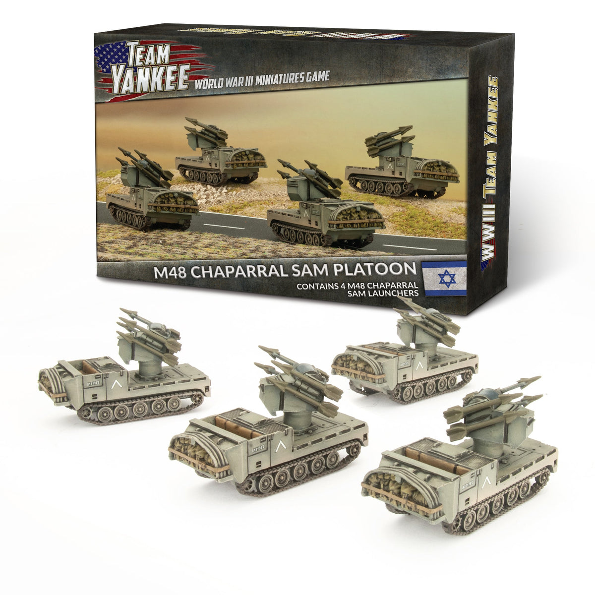 World War III - Israeli: M48 Chaparral SAM Platoon