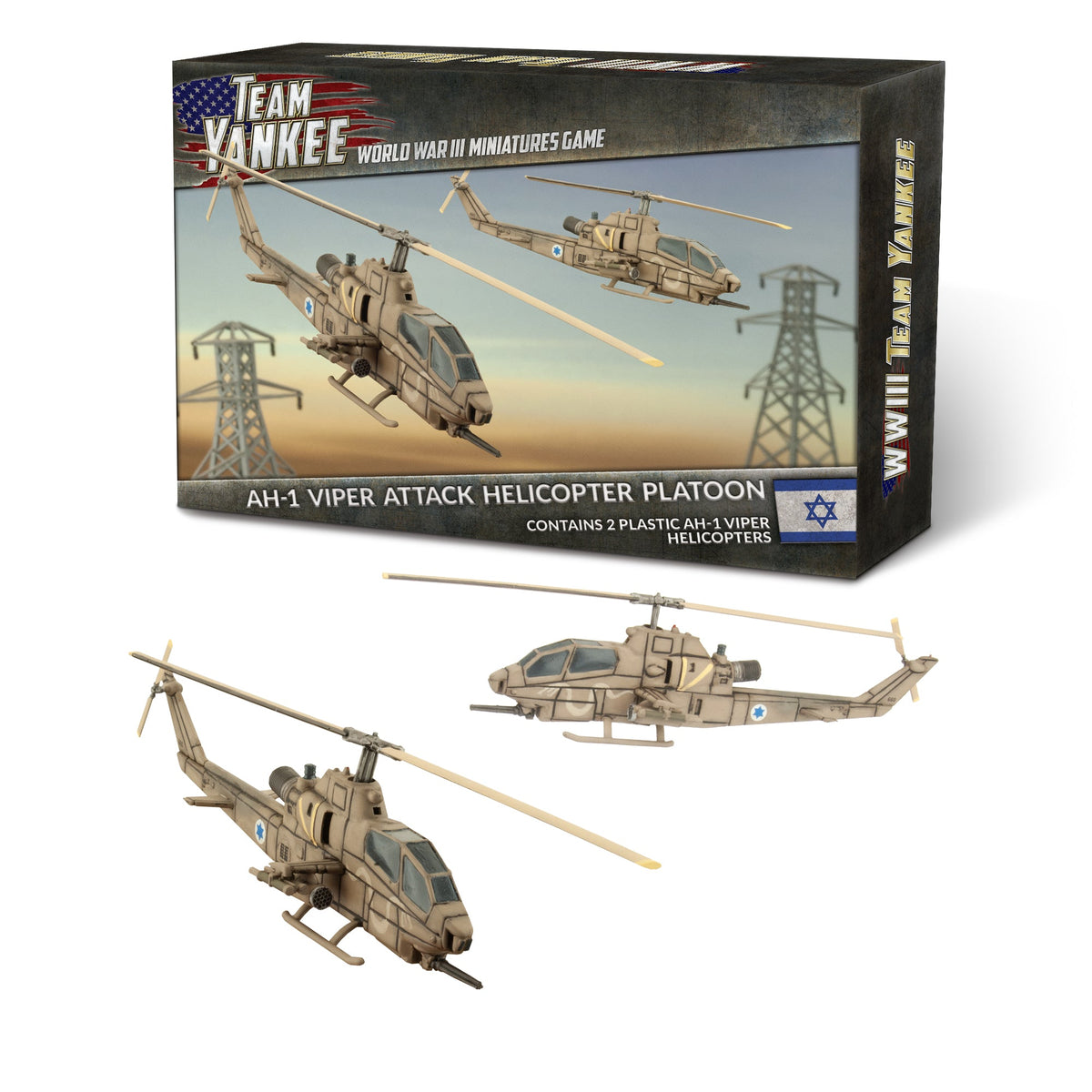 World War III - Israeli: AH-1 Viper Attack Helicopter Platoon