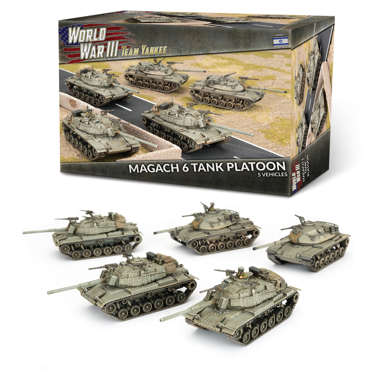 World War III - Israeli: Magach 6 Tank Platoon