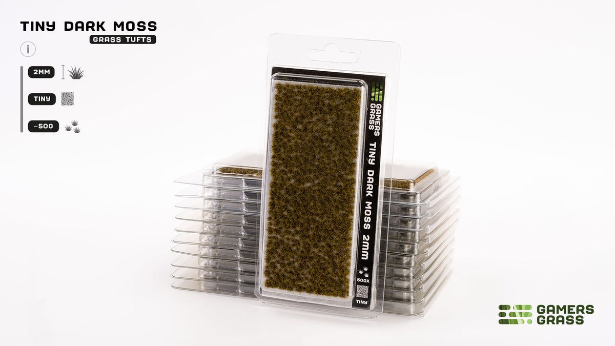 Gamers Grass - Tiny Dark Moss (2mm)
