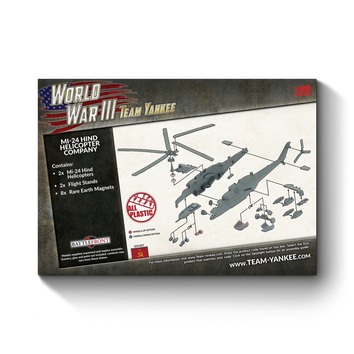 World War III - Soviet: MI-24 Hind Helicopter Company
