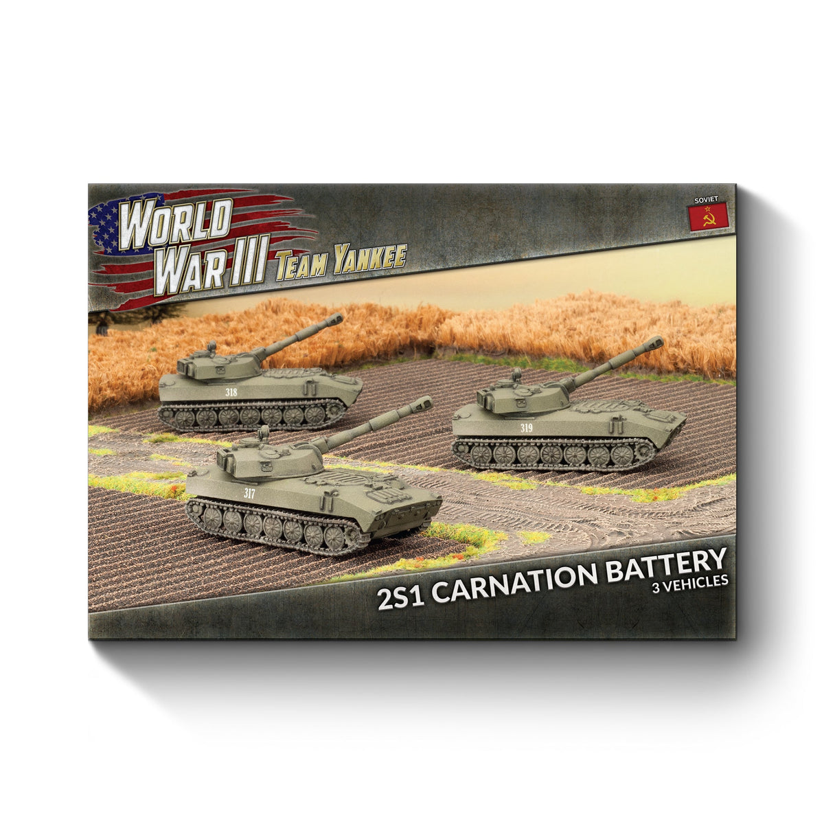 World War III - Soviet: 2S1 Carnation Battery