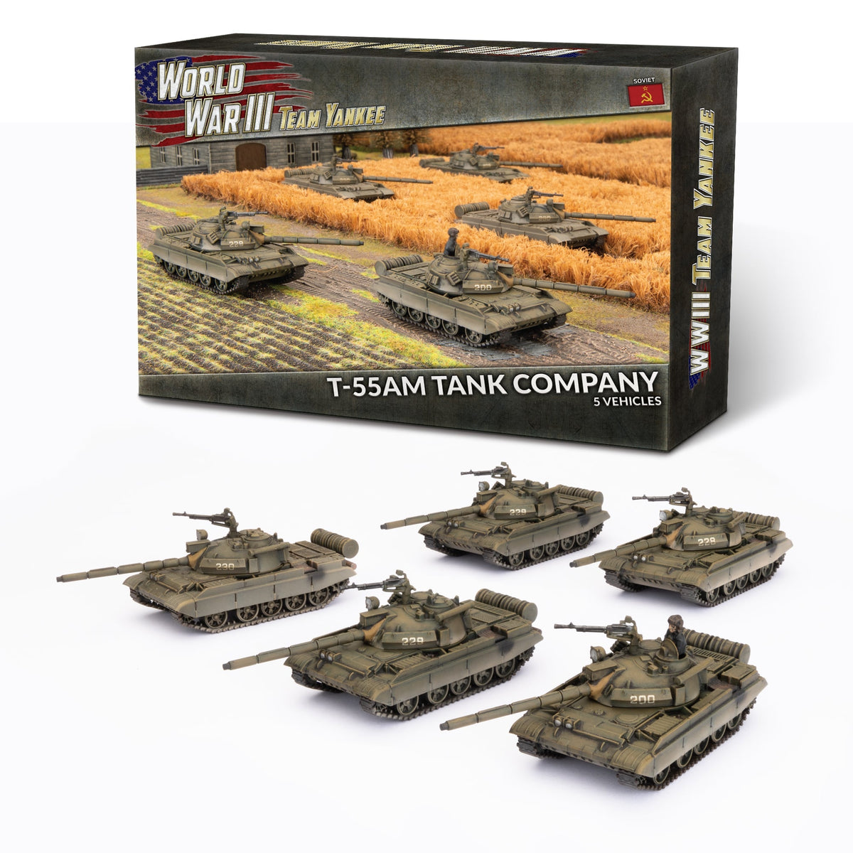 World War III - Soviet: T-55AM Tank Company