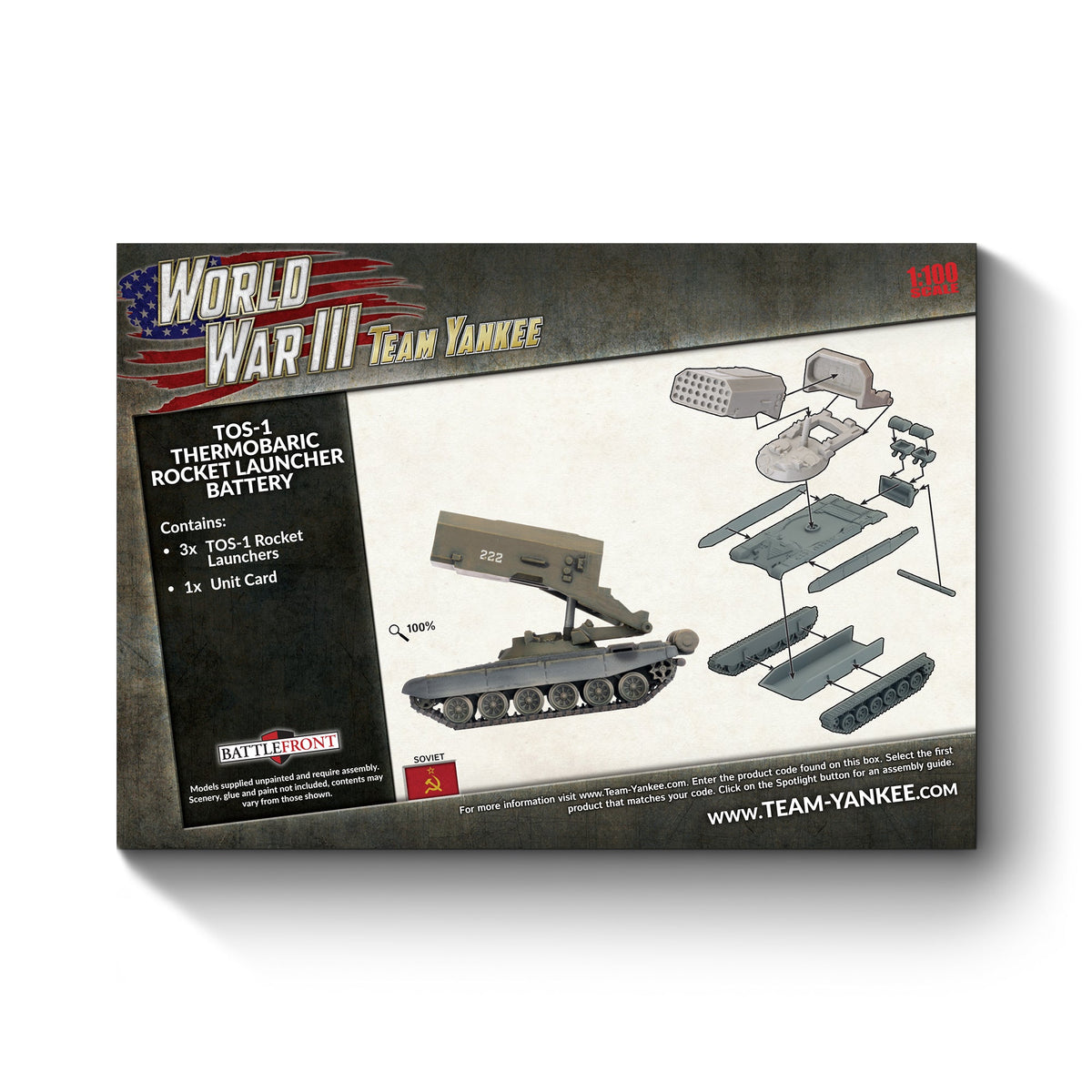 World War III - Soviet: TOS-1 Thermobaric Rocket Launcher Battery