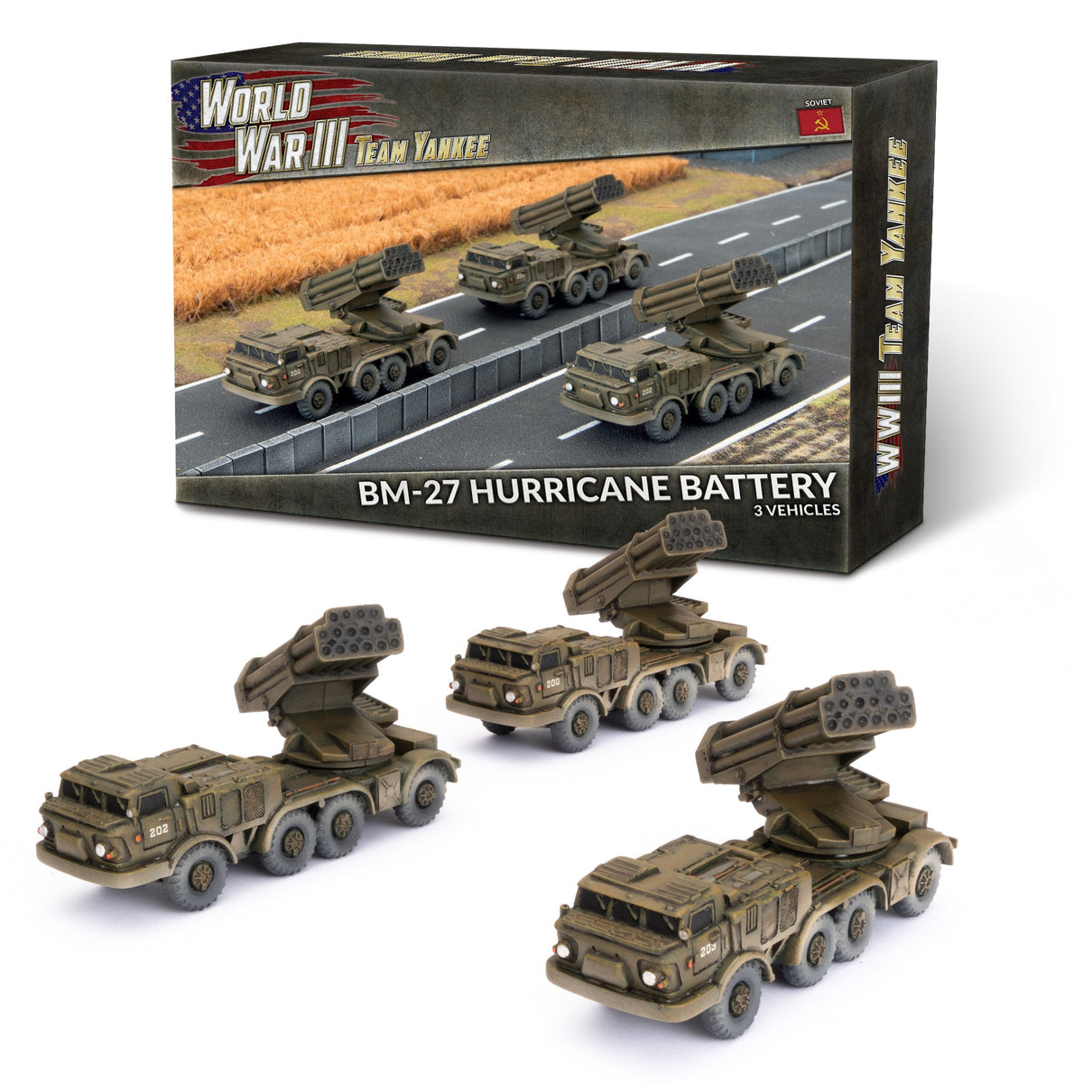World War III - Soviet: BM-27 Hurricane Battery