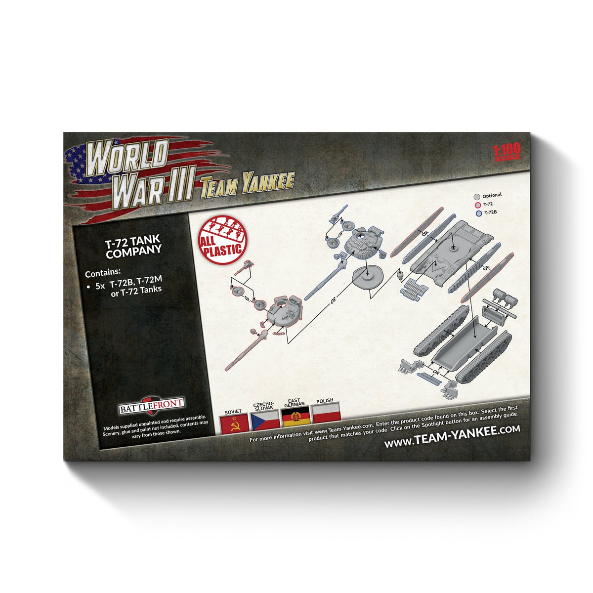 World War III - Soviet: T-72 Tank Company