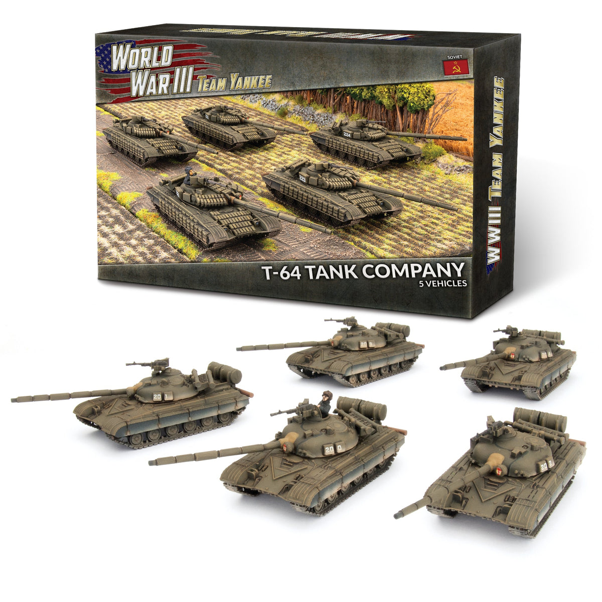 World War III - Soviet: T-64 Tank Company