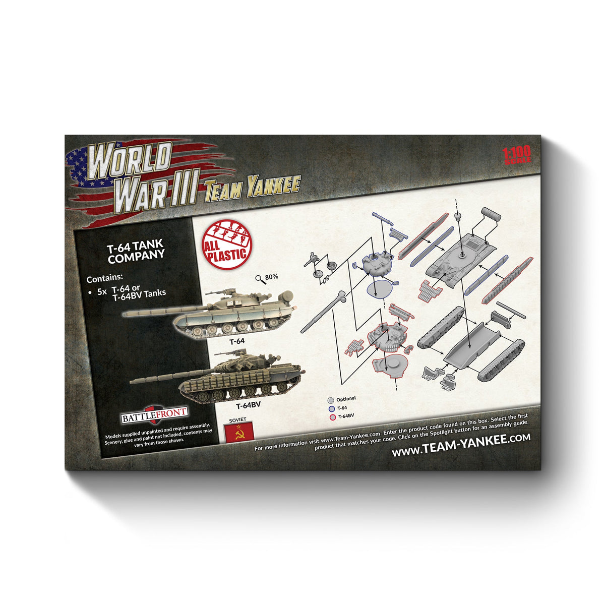 World War III - Soviet: T-64 Tank Company