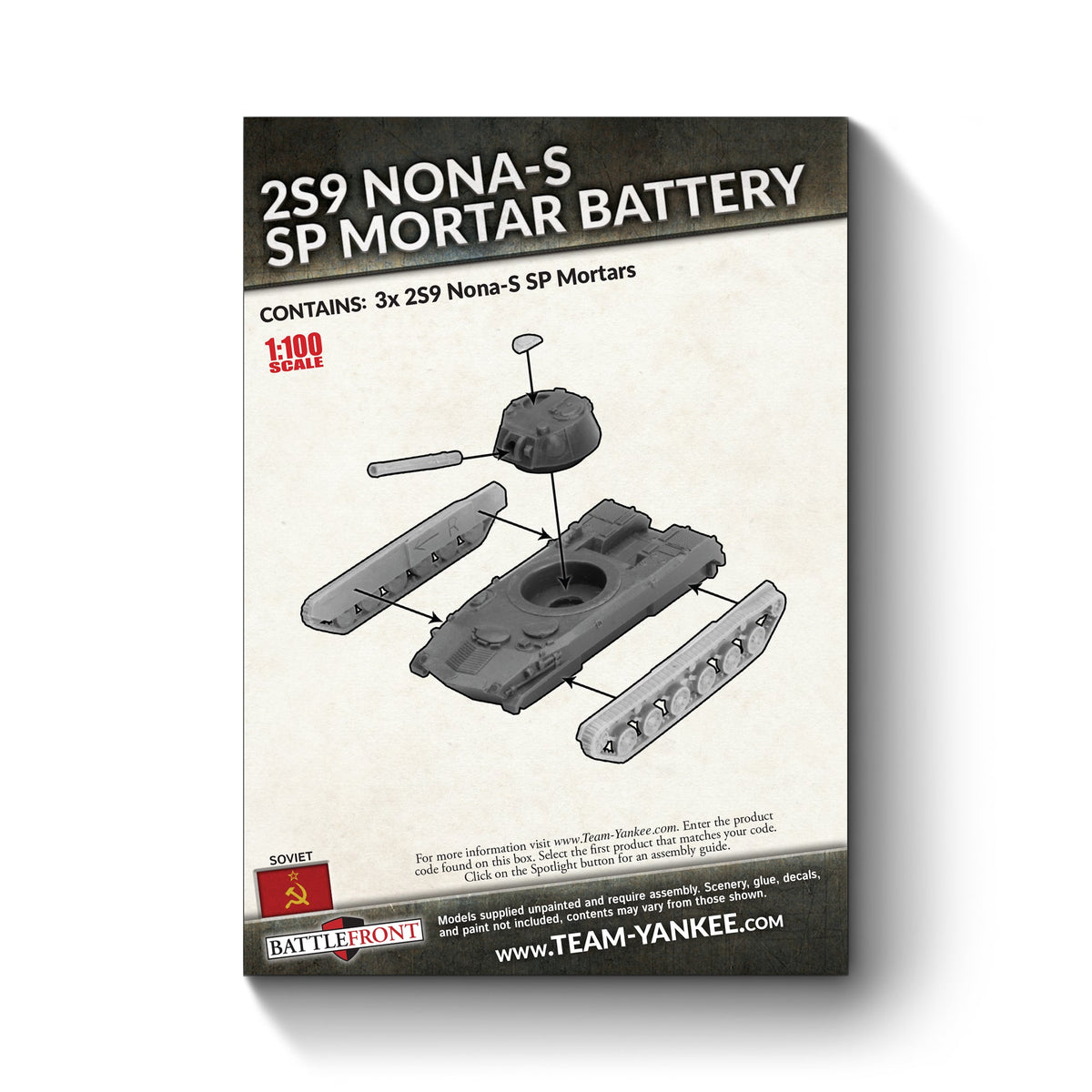 World War III - Soviet: 2S9 Nona-S SP Mortar Battery