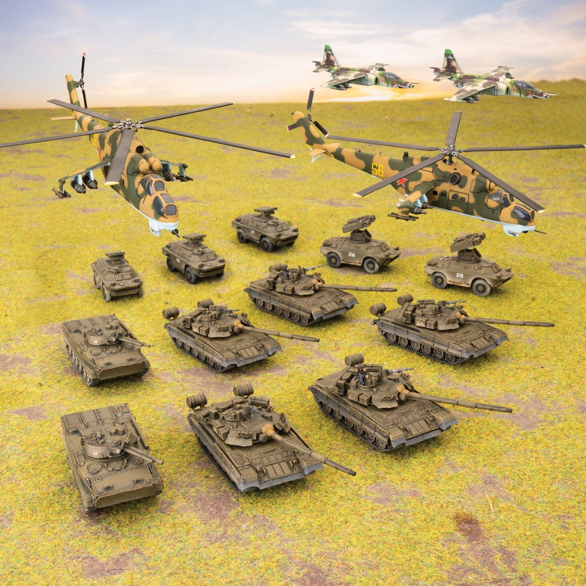 World War III - Soviet Starter Force: T-80 Shock Tank Company