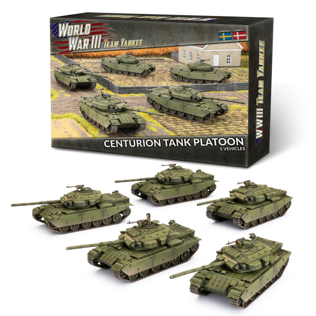World War III - Nordic Forces: Centurion Tank Platoon